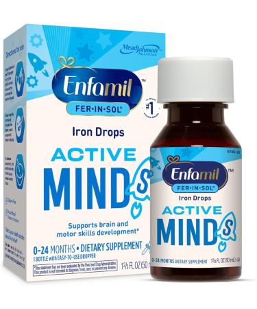 Enfamil Fer-In-Sol Liquid Iron Supplement 50 mL Bottle