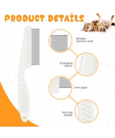 Premium PET Knotting Comb & De-Filzer for Long-Haired Dogs & Cats | Steel Blade Knot Removal Tool - Buy Online on GoSupps.com