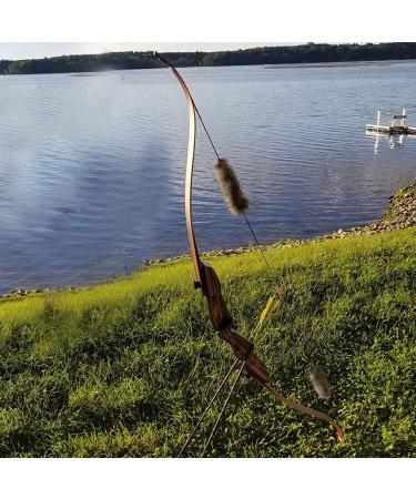 Flemish Bowstring with Beaver Fur Silencer 16 Strands D97 for Recurve & Long Bow - AMO 60 - Buy Online on GoSupps.com