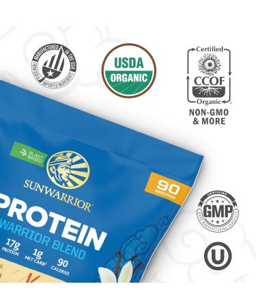 Chocolate Peanut Butter & Vanilla Organic Plant Based Protein Powder Set | Bundle & Save | Vegan Organic Protein Powder | Non-GMO Soy Dairy & Gluten Free (90 Servings Vanilla 30 Servings Choco PB) - Buy Online on GoSupps.com