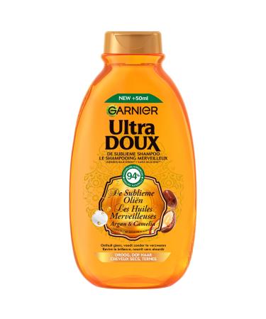 Garnier Garnier Ultra Gentle - Sublime Glowing Shampoo - Argan & Camellia Oil - Dry and Dull Hair - 300 ml