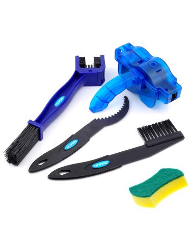 BOBILIFE Bike Cleaner Tools, Chain and Gear Cleaning Brush Maintenance Kit for Bike & Motorcycle