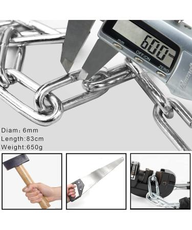 High-Security Bicycle Lock with Combination Code - Durable Chain Lock for Bikes Motorcycles Doors & Gates (Black) - Buy Online on GoSupps.com