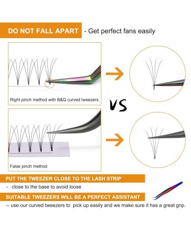 4D Volume Soft Eyelash Fans - 0.07/0.10mm Thickness | 10-14 Mix | International Shipping - Buy Online on GoSupps.com