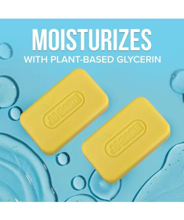 JJ CARE Zinc Soap - 2% Zinc Pyrithione Bar Soap with Aloe Vera for Dandruff & Dermatitis - 4 oz (Pack of 2) - Buy Online on GoSupps.com