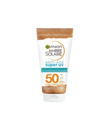 Garnier - Ambre Solaire Anti-Age Super UV SPF 50+ 50 ml - Buy Online on GoSupps.com