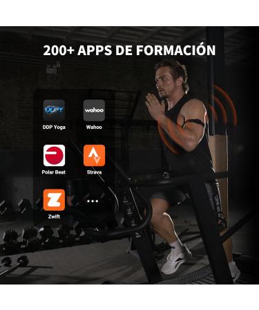 COOSPO HW9 Heart Rate Monitor - Bluetooth Ant+ Sensor IP67 Waterproof Smart HRM Pulse Bracelet Compatible with Polar Wahoo Garmin Wift Elite - Black - Buy Online on GoSupps.com