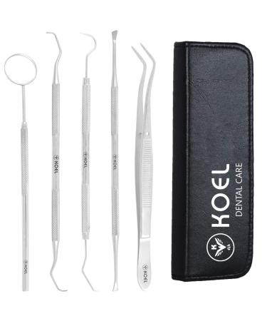 KOEL Dental Tools Kit: Interdental Teeth Cleaning, Whitening, Plaque Remover - 5P Dental Set - Buy Online on GoSupps.com
