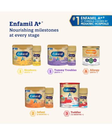 Enfamil A+ Gentlease Infant Formula Powder Tub 629g - Buy Online on GoSupps.com