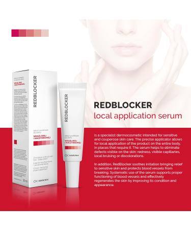 Local Application Serum for Spider Veins & Redness | Face Serum for Sensitive Skin | 30ml - Boosts Couperose Care Reduces Bruising & Discoloration - Buy Online on GoSupps.com