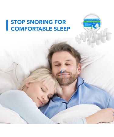 BANGBREK Anti Snoring Nasal Dilators - 8 PCS Silicone Vents for Snore Relief - Buy Online on GoSupps.com