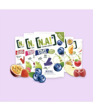 N / A! Sweet Kit of 21 Sachets of Fruit Sticks Raspberry (x4) Strawberry (x3) Blueberry (x4) Apple (x3) Mango/Passion (x3)  - Buy Online on GoSupps.com