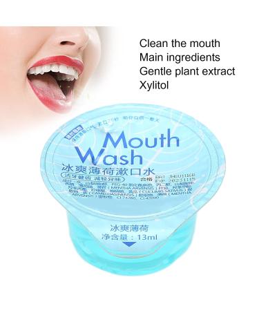 6 Pack Travel Size Mouthwash | Disposable Mint Flavored Oral Care | Freshens Breath & Fights Bad Breath - Buy Online on GoSupps.com