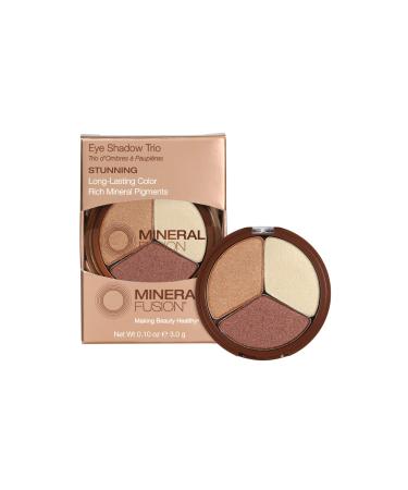 Mineral Fusion Eye Shadow Trio, (Packaging May Vary), Stunning, 0.1 Oz