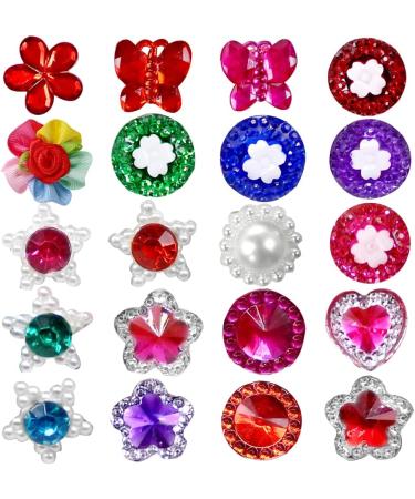 60pcs Dog Hair Bows - Grooming Bows for Dogs with High Tenacity Rubber Bands - 30 Beautiful Puppy Bows in Mix - Buy Online on GoSupps.com