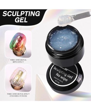 Nail Sculpting Glue | No-Rinse Nail Polishing Gel - Non-Drip Adhesive for Passionate Artists Beginners and Creative Stylists - Buy Online on GoSupps.com
