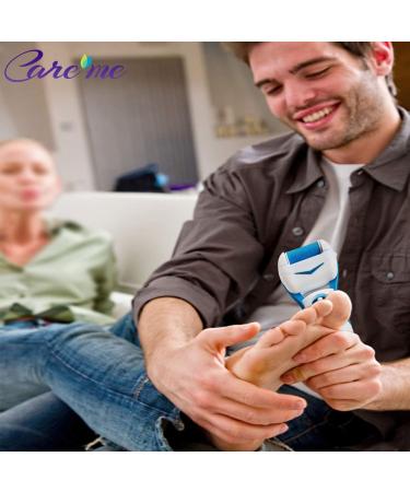 Care me Electric Foot Callus Remover | Rechargeable Electronic Foot Grinder for Smooth Soft Feet - Buy Online on GoSupps.com