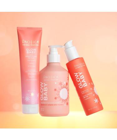 Pacifica Beauty Glow Baby Brightening Body Wash - Vitamin C Niacinamide Kakadu Plum - Hydrating Vegan Bath Gel - 12 fl oz - Buy Online on GoSupps.com