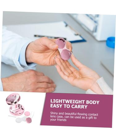 Buy Gatuida Starry Sky Glasses Case & Mirror Film - 2 Sets Colored Contact Lens Storage Box | International Shipping - Buy Online on GoSupps.com