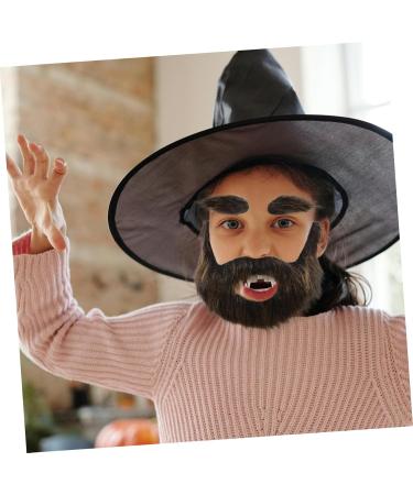 Gogogmee 1 Set Beard Dress up Grey Santa Claus Beard Cosplay Carnival Beard False Facial - Buy Online on GoSupps.com