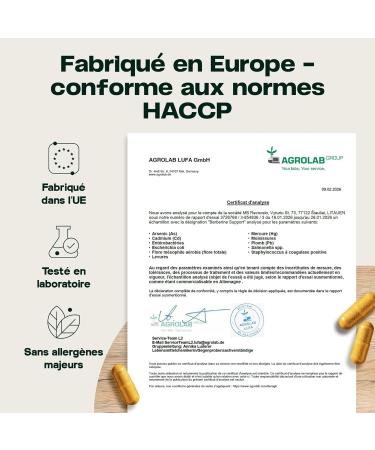 Berb rine Liposomale + Dihydroberb rine Soutien du M tabolisme avec Chrome et Thiamine G lules R sistantes l Acidit pour le Confort Digestif Cure de 2 Mois - Buy Online on GoSupps.com