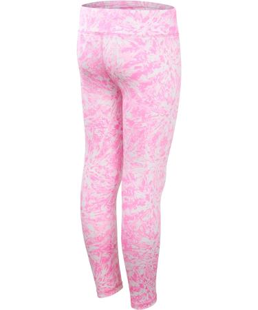 New Balance Girls' Active Leggings 2 Pack - Grey/Pink Tie Dye, Size 7-8 - Buy Online on GoSupps.com