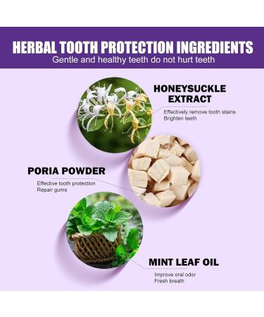 Purple Teeth Whitening Powder - V34 Purple Corrector & Stain Remover for Coffee Smoking & Tea (2PCs) | Effective Teeth Whitening Solution - Buy Online on GoSupps.com