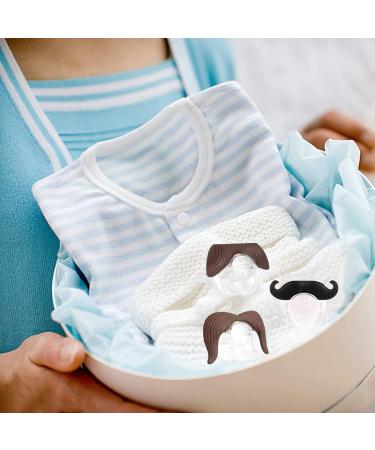 3Pcs Mustache Pacifier for Baby Gentleman Mustache Pacifier Cute Novelty Baby Stuff for Newborn Infant BPA Free Latex Free Made with Soft Silicone (Coffee&Black) - Buy Online on GoSupps.com