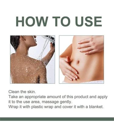 DUBUSH Wormwood Lymph Unclogging Hot Cream AntiCellulite Fat Burning Cream Slimming Fat Burning Cream Detoxing & Shaping Cellulite Burning Cream - Buy Online on GoSupps.com