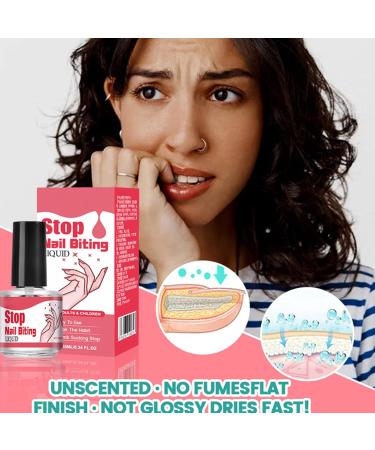 Bitter Nail Polish for | 10ml Protects Against Finger Bites - Stop Biting Nails Stop Nail Puncture Solution Safe For and Adults For - Buy Online on GoSupps.com