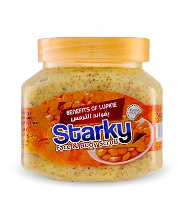 Starky Face And Body Scrub With The Benefits Of Lupine Tightening Face With Its Unique Formula That Leaves The Skin Soft And Best Gift Idea For Women Mom Girlfriend Wife (10.14 oz / 300 ml)