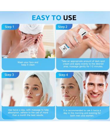 HANYWIL Dark Spot Remover for Face & Body Serum,Dark Spot Corrector Serum for Hyperpigmentation,Treatment for Sun Spots, Age Spots, Melasma, Dermatologist-Tested Skin Tone Evenser (2.0 Fl Oz) 2 Fl Oz (Pack of 1) - Buy Online on GoSupps.com