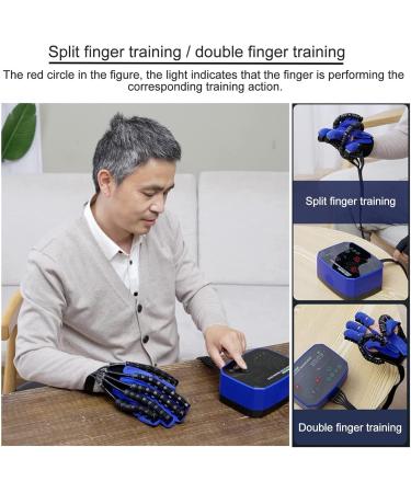Stroke Hemiplegia Finger Training Rehabilitation Robot Gloves Stroke Hand Splint Finger Orthosis Functional Hand Splint for Long-Term Relief(Size:L Code Color:Right Hand) L code right hand - Buy Online on GoSupps.com