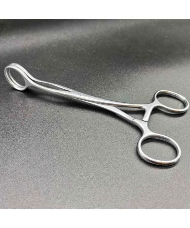 PRETYZOOM Self-Locking Sponge Tongs - 17cm Stainless Steel Tongue Tongs for Versatile Cooking | International Shipping Available - Buy Online on GoSupps.com