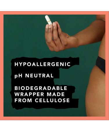 Dame Super+ Tampons x14 - Hypoallergenic, Plastic-Free, pH Neutral, Compostable & Biodegradable - Buy Online on GoSupps.com