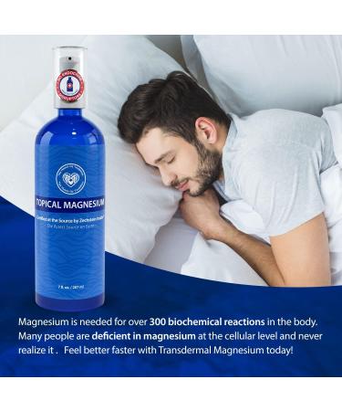 Certified Zechstein Magnesium Oil for Fast Absorption - 14 fl oz Glass Bottle - Buy Online on GoSupps.com