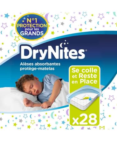 Huggies DryNites Absorbent Diaper Pants for Girls (8-15 Years) - 37 Piece Set with 28 Bed Pads | Best International Shipping - Buy Online on GoSupps.com