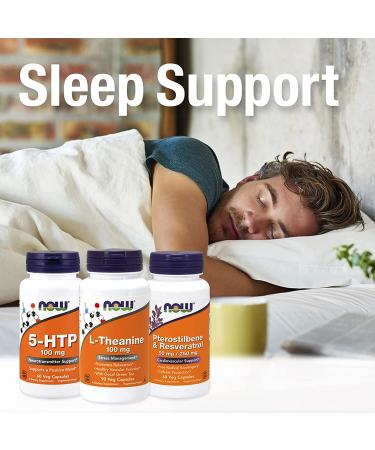 NOW 5-HTP (5-Hydroxytryptophan) 50mg - Neurotransmitter Support - 30 Veg Capsules - Buy Online on GoSupps.com