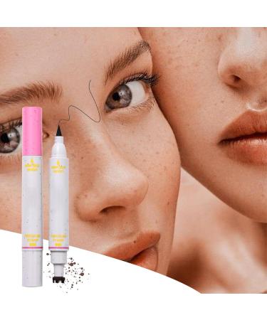  Renopfect Faux Beauty Mark Stamp | Durable Dot Face Pen 2-in-1 Waterproof & Natural Pen - Long-Lasting Eyeliner for Women and Girls - Everyday Cosplay Evening - Buy Online on GoSupps.com