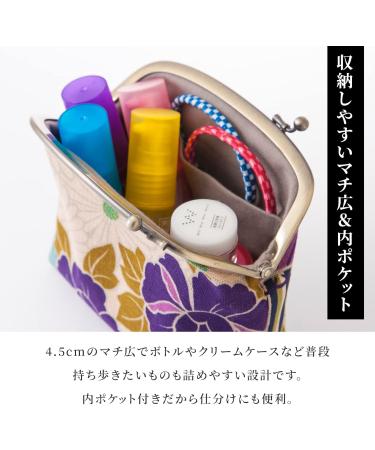Retro Blue Flower Japanese Women's Wallet - Snap Closure Clipb rse for Stylish Convenience - Buy Online on GoSupps.com