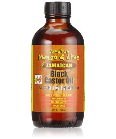 Jamaican Mango & Lime Black Castor Oil 4 oz Original