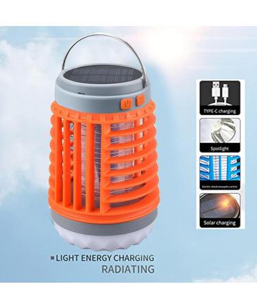 Buzzbug Mosquitoes Killers - BugZapper Outdoor - Mosquitoes Zapper - Waterproof Solar Powered Buggs Zapper - LED UV Light Indoor Mosquitoes Killers Electric Fly Zapper Lamp for Patio Backyard - Buy Online on GoSupps.com