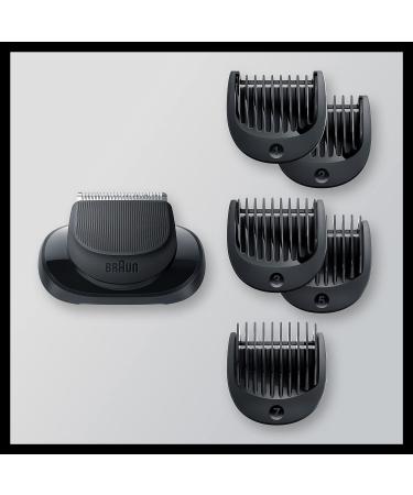 Braun EasyClick Beard Trimmer Attachment for Series 5/6/7 Shavers - 5 Length Options for Beard Styling - Buy Online on GoSupps.com