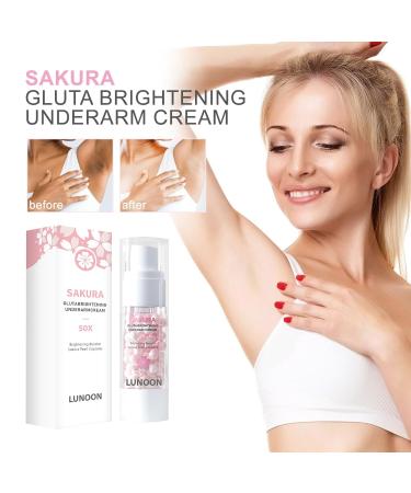 Sakura Gluta Brightening Booster Cream - Brightening Underarm Care & Pearl Capsules (1pc) - Fast International Shipping - Buy Online on GoSupps.com