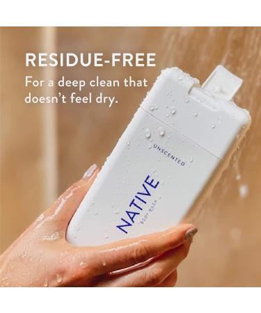 Naturally Derived Unscented Body Wash for Women & Men - 2 Pack 11.5oz - Sulfate, Paraben, and Dye Free - Buy Online on GoSupps.com