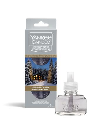 Yankee Candle Candlelit Cabin Scentplug Refill Set of 2 Clear