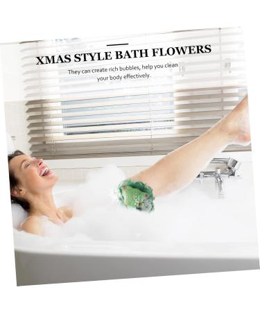 Angoily 2pcs Bath Ball Loofah for Sensitive Skin - Girl's Cartoon Bath Sponges & Scrubbers for Holiday & Daily Use - Buy Online on GoSupps.com