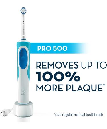 Oral-B Pro 500 Electric Toothbrush - Improve Your Oral Health - Buy Online on GoSupps.com