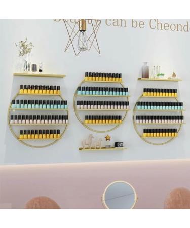 Pr sentoir Vernis Ongles et huiles essentielles pr sentoir Vernis Ongles en m tal Ensemble de 2 vitrines Rondes pour Salons de manucure instituts de beaut et Maison (Noir) Noir Taille unique - Buy Online on GoSupps.com