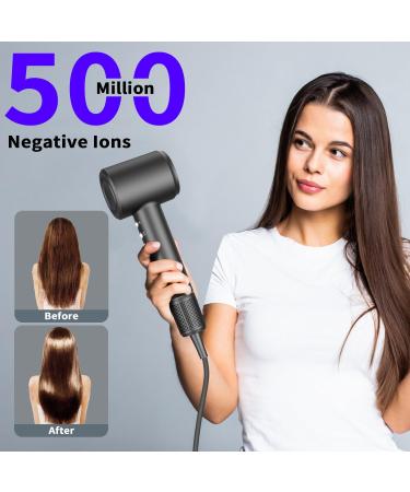 High Speed Brushless Hair Dryer - Thermo-Control Diffuser & Nozzle for Fast Low-Noise Drying | International Shipping Available - Buy Online on GoSupps.com